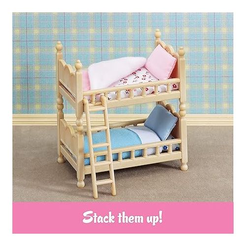  Calico Critters, Doll House Furniture and Decor, Bunk Beds