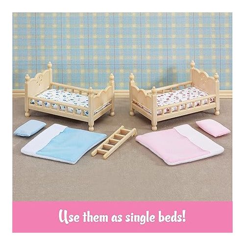  Calico Critters, Doll House Furniture and Decor, Bunk Beds