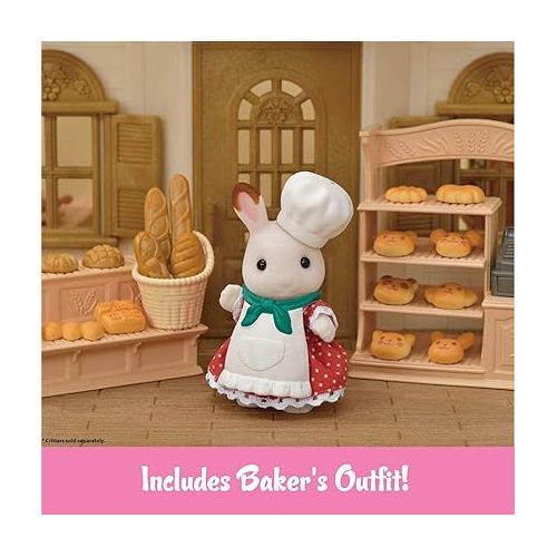  Calico Critters Bakery Shop Starter Set - Bake & Play with 53+ Pieces!