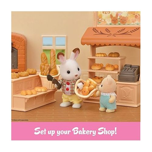  Calico Critters Bakery Shop Starter Set - Bake & Play with 53+ Pieces!