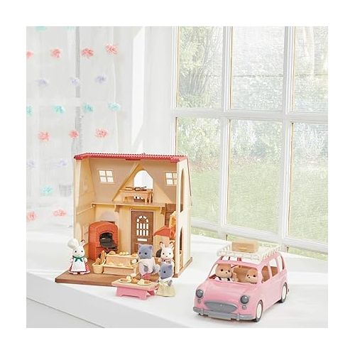 Calico Critters Bakery Shop Starter Set - Bake & Play with 53+ Pieces!