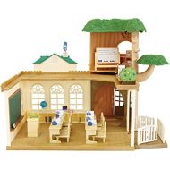 Calico Critters Country Tree School Playset - Collectible Dollhouse Toy - Cultivate Curiosity & Playful Learning, Multi