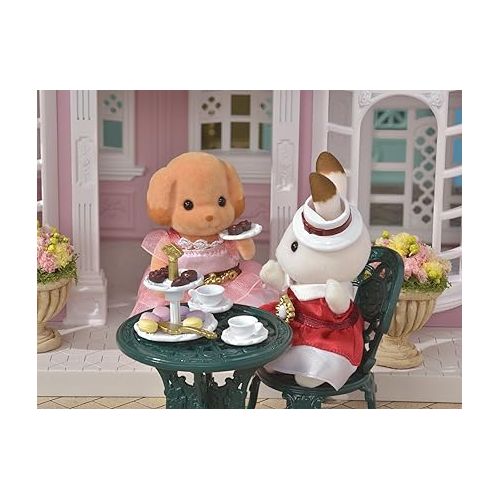  Calico Critters Town Tea and Treats Set - Host Delightful Tea Parties for Your Critters