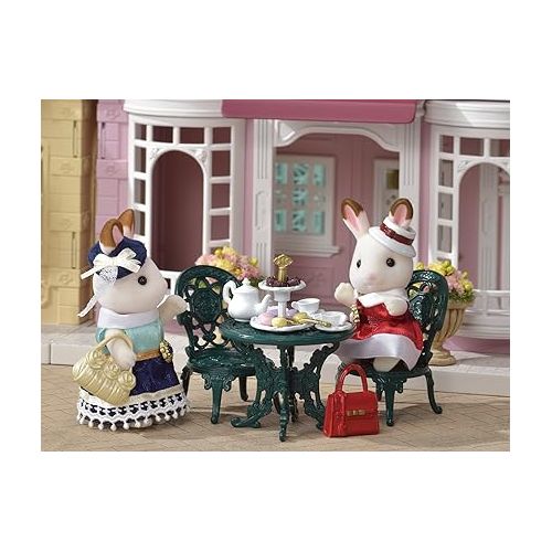  Calico Critters Town Tea and Treats Set - Host Delightful Tea Parties for Your Critters