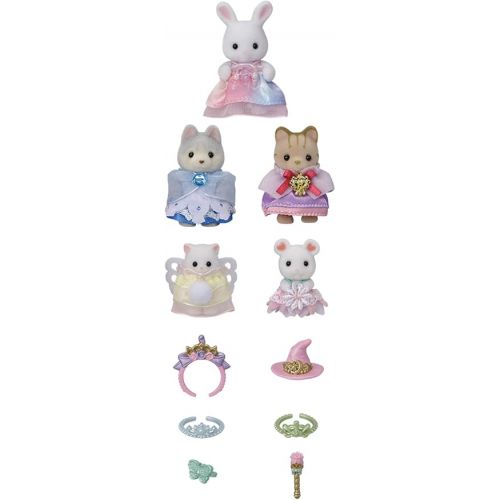  Calico Critters Royal Princess Set - Doll Playset with 5 Figures and Accessories for Children Ages 3+