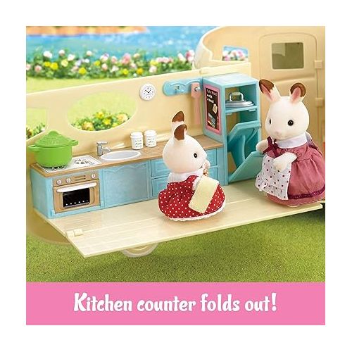  Calico Critters Caravan Family Camper - Take Your Critters on a Road Trip!