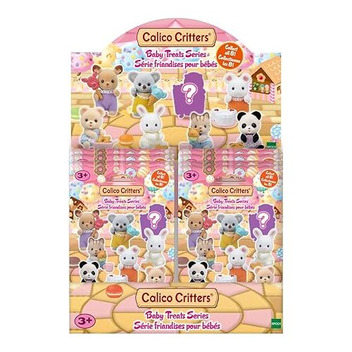  Calico Critters Baby Treats Series Blind Bags, Surprise Set Including Doll Figure and Accessory