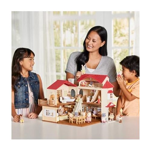  Red Roof Country Home Secret Attic Playroom