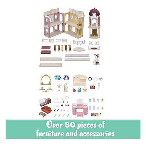  Calico Critters Town Series Grand Department Store Gift Set, 3 - 8 years, Fashion Dollhouse Playset, Figure, Furniture and Accessories Included