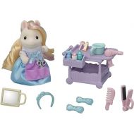 Calico Critters Pony's Hair Stylist Set, Dollhouse Playset with Figure and Accessories