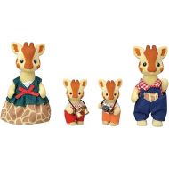 Calico Critters Highbranch Giraffe Family, Set of 4 Collectible Doll Figures