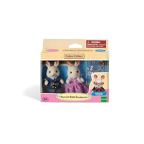  Calico Critters Hopscotch Rabbit Grandparents - Adorable Figurines to Expand Your Calico Critters Family