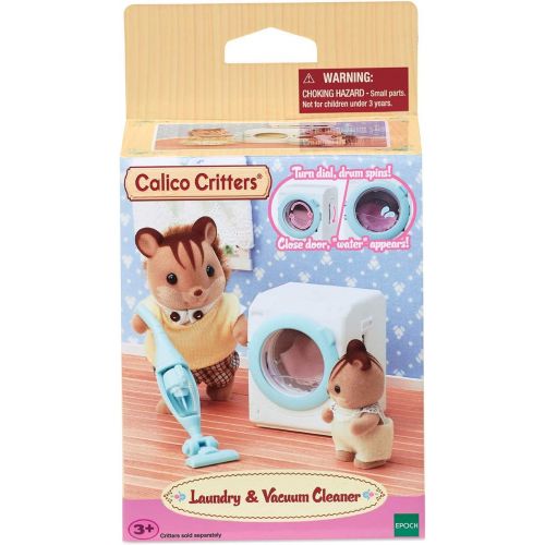  Visit the Calico Critters Store Calico Critters, Doll House Furniture and Decor, Laundry & Vacuum Cleaner