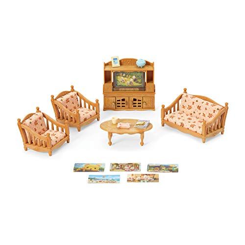  Visit the Calico Critters Store Calico Critters Comfy Living Room Set