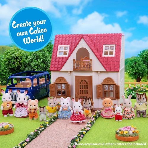  Visit the Calico Critters Store Calico Critters CC1489 Mango Monkey Family Doll Set