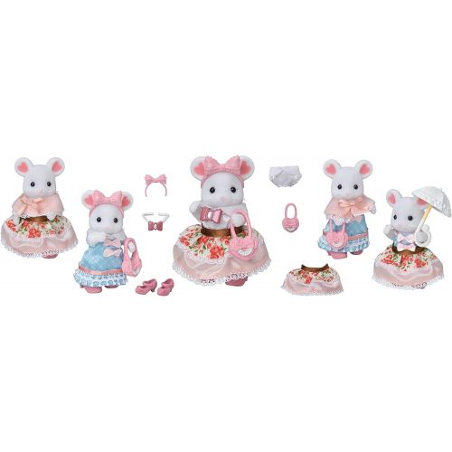  Visit the Calico Critters Store Calico Critters Fashion Playset, Town Girl Series - Sugar Sweet Collection