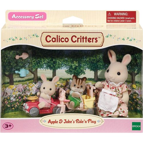  Visit the Calico Critters Store Calico Critters Apple & Jakes Ride n Play