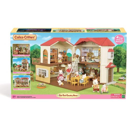  Visit the Calico Critters Store Calico Critters Red Roof Country Home