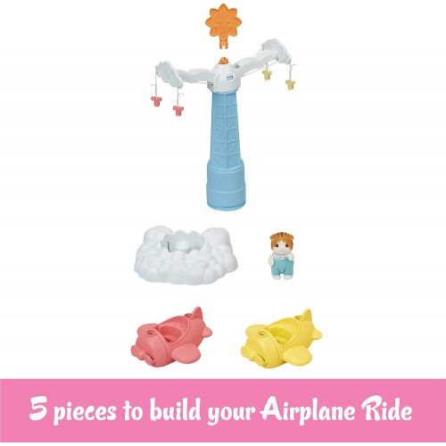  Visit the Calico Critters Store Calico Critters Baby Airplane Ride, Multi