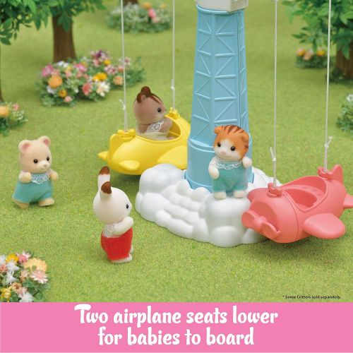  Visit the Calico Critters Store Calico Critters Baby Airplane Ride, Multi
