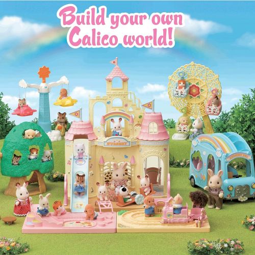  Visit the Calico Critters Store Calico Critters Baby Airplane Ride, Multi