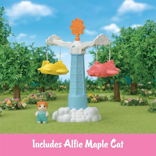  Visit the Calico Critters Store Calico Critters Baby Airplane Ride, Multi