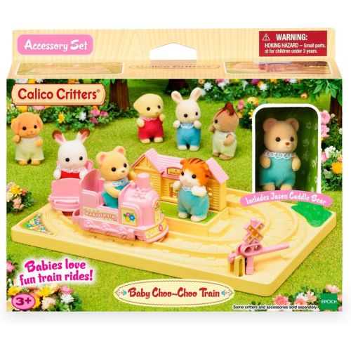  Visit the Calico Critters Store Calico Critters Baby Choo-Choo Train