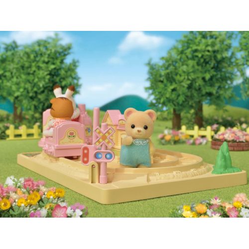  Visit the Calico Critters Store Calico Critters Baby Choo-Choo Train