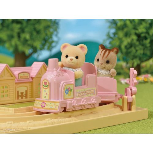  Visit the Calico Critters Store Calico Critters Baby Choo-Choo Train