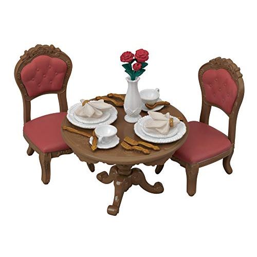  Visit the Calico Critters Store Calico Critters, Town Series, Furniture Sets, Doll House Furniture, Calico Critters Chic Dining Table Set