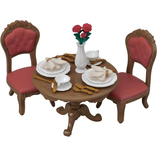  Visit the Calico Critters Store Calico Critters, Town Series, Furniture Sets, Doll House Furniture, Calico Critters Chic Dining Table Set