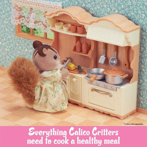  Visit the Calico Critters Store Calico Critters Kitchen Play Set