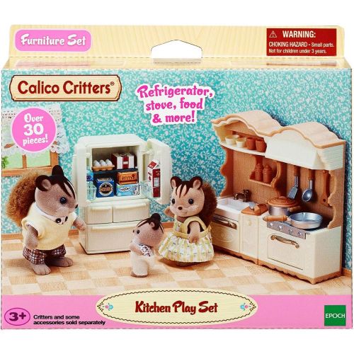  Visit the Calico Critters Store Calico Critters Kitchen Play Set