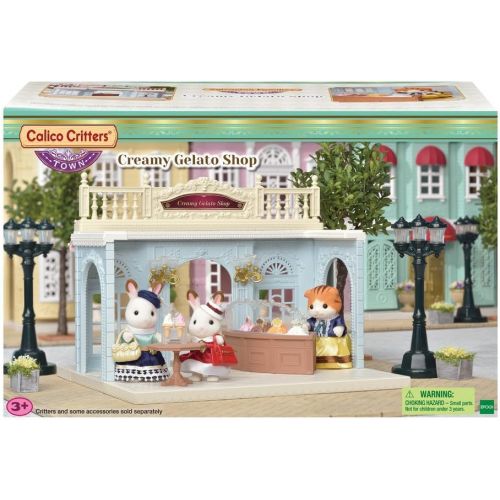  Visit the Calico Critters Store Calico Critters CC3014 Creamy Gelato Shop