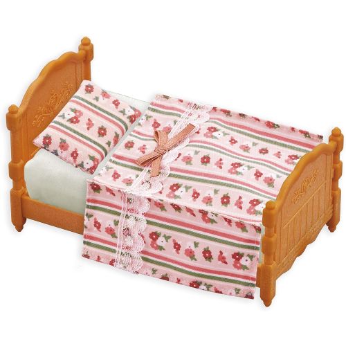  Visit the Calico Critters Store Calico Critters, Doll House Furniture and Decor, Bed & Comforter Set