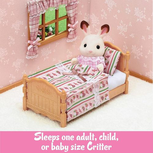  Visit the Calico Critters Store Calico Critters, Doll House Furniture and Decor, Bed & Comforter Set