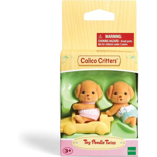  Calico Critters Toy Poodle Twins