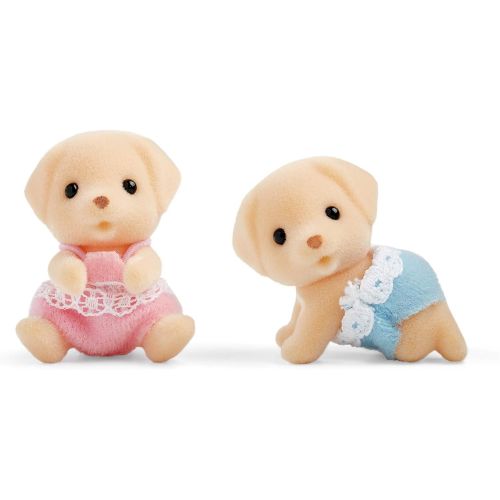  Calico Critters Yellow Labrador Twins