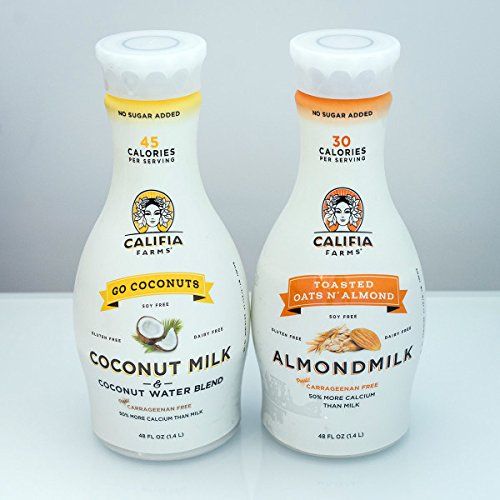  Califia Farms Coconutmilk and Coconut Water Blend, Dairy Free, Plant Milk, Vegan, Non-GMO, Go...