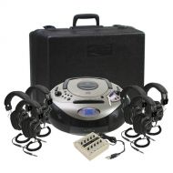 Califone 1886PLC-6 Spirit SD Multimedia AM/FM/CD Player/Cassette Recorder