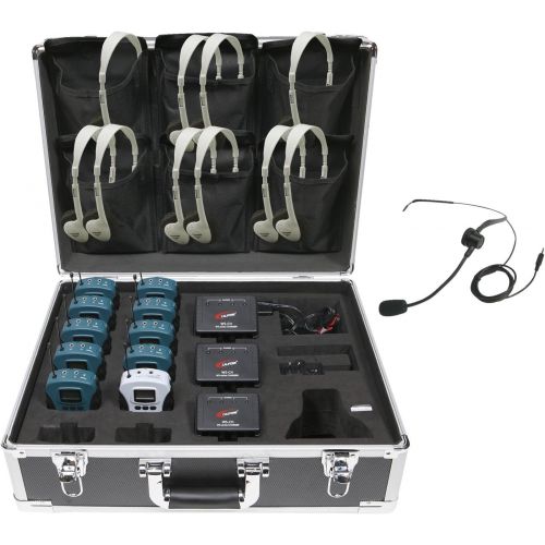  Califone WS-TG10 WS Series 10-person Tour Group GuideAssistive Listening System Package