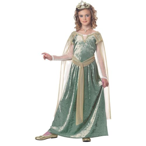  California Costumes Queen Guinevere Child Costume, Small