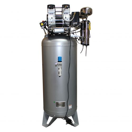  California Air Tools 60040DCAD Ultra Quiet & Oil-Free 4.0 Hp, 60.0 Gal. Steel Tank Air Compressor with Air Drying System & Auto Drain