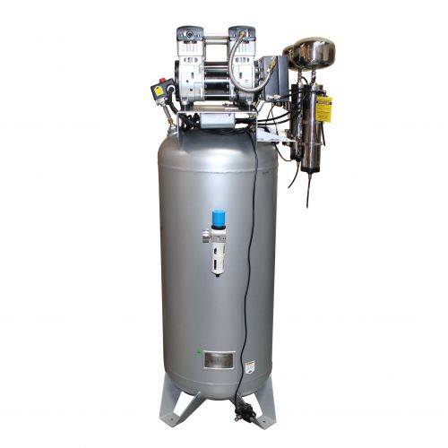  California Air Tools 60040DCAD Ultra Quiet & Oil-Free 4.0 Hp, 60.0 Gal. Steel Tank Air Compressor with Air Drying System & Auto Drain