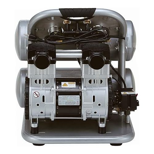  CALIFORNIA AIR TOOLS CAT-4620AC 4GAL 2HP Twn Compressor, Silver