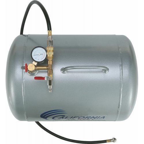  California Air Tools CAT-AUX10A Lightweight Portable Aluminum Air Tank, 10 Gallon, Silver