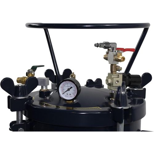  [아마존베스트]California Air Tools CAT-365C 5 gallon Pressure Pot For Casting, Black