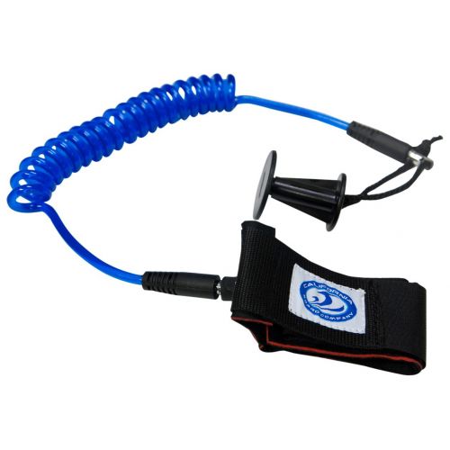  [아마존베스트]California Board Company Swivel Coil Leash (colors may vary, blue or black version)