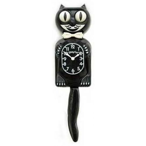  California Clock Company Kit Cat Clock - 34 Black