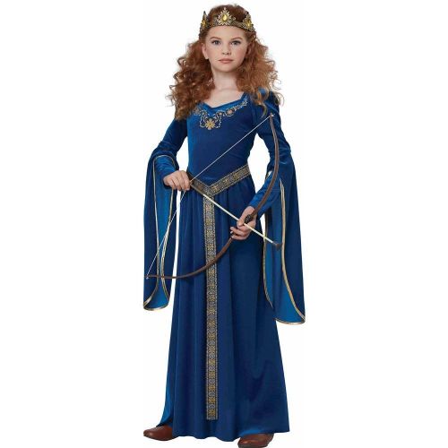  California Costumes Royal Blue Medieval Princess Kids Costume